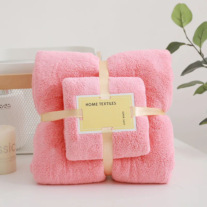 Shower Towel Luxuriously Soft Bath Towel Set for Gentle Skin Absorbent Quick Drying Versatile Usage for Bathroom 2 Pack Highly